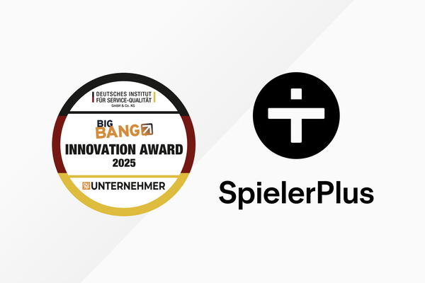 SpielerPlus gewinnt Big Bang Innovation Award 2025 in der Kategorie „Service Innovation“