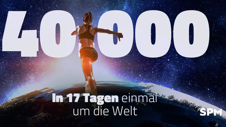 40.000 Kilometer geknackt: SpielerPlus Community läuft in 17 Tagen um die Welt