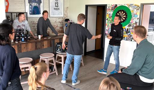 Gemeinsame Aktivität im Team