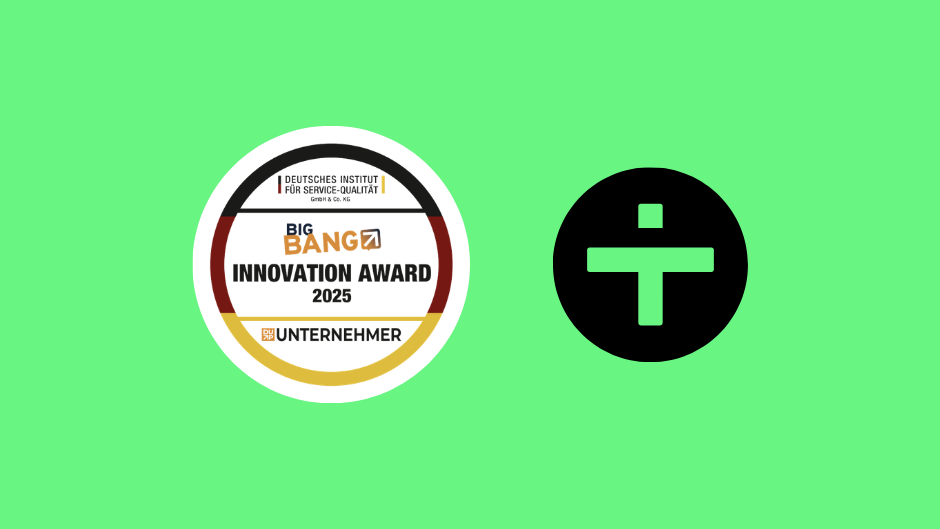 SpielerPlus gewinnt Big Bang Innovation Award 2025 in der Kategorie „Service Innovation“